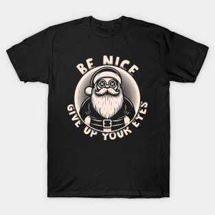 Spooky Christmas Santa T-Shirt